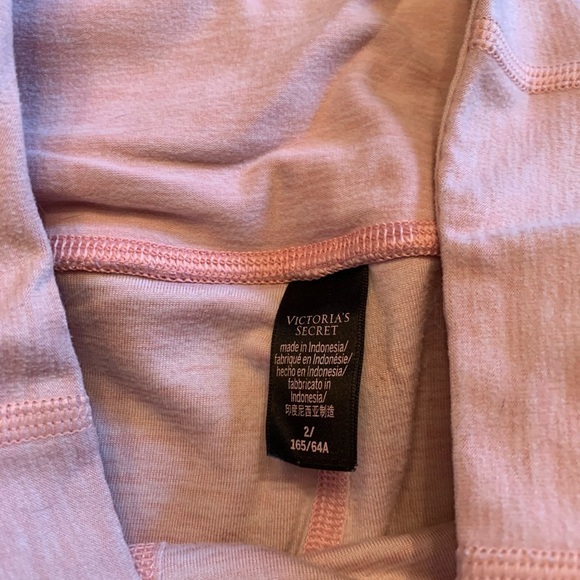Victoria's Secret Athletic Leggings Size 2 Light Pink - Picture 2 of 4